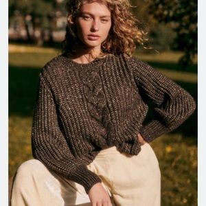 Sezane Jazz Sweater NWT fits US L-XL